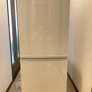SHARP 冷蔵庫　一人暮らし137L　両開き　SJD14CW