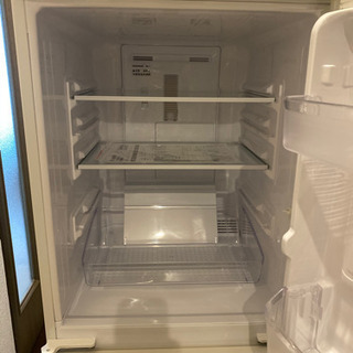 SHARP 冷蔵庫　一人暮らし137L　両開き　SJD14CWの画像