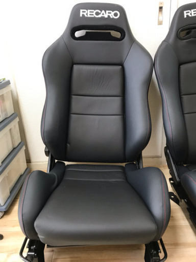 (取引中) レカロ RECARO SR 2脚セット ➕ レカロシートレール  中古美品