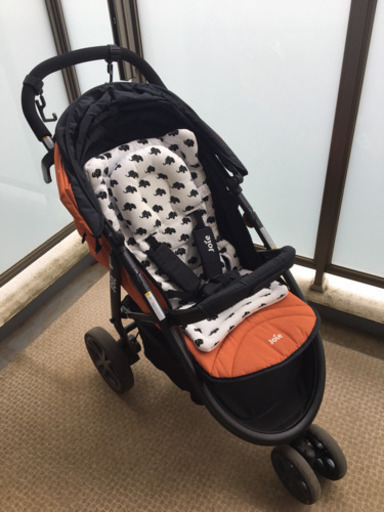 【本日引き渡し予定】カトージ(KATOJI) / A型ベビーカー バギー　マット、荷物フック付き