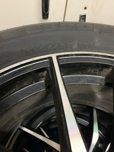 17インチスダットレス付きアルミホイール