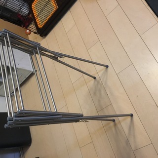 ステンレス伸縮式タオルハンガーの画像