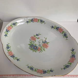 大皿（花柄）