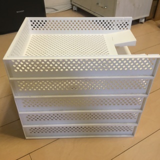 レタートレイ　５段の画像