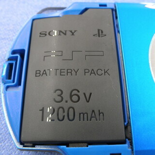 ジャンク扱い　PSP3000　青色　動作未確認　本体のみ　PSP　ピーエスピー　ソニー　プレイステーションポータブル　札幌　西岡店の画像