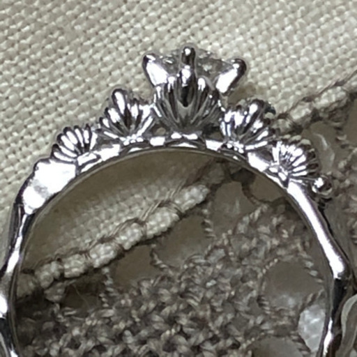 ディズニー　ケイウノ　pt950 ダイヤ0.258ct F vs1