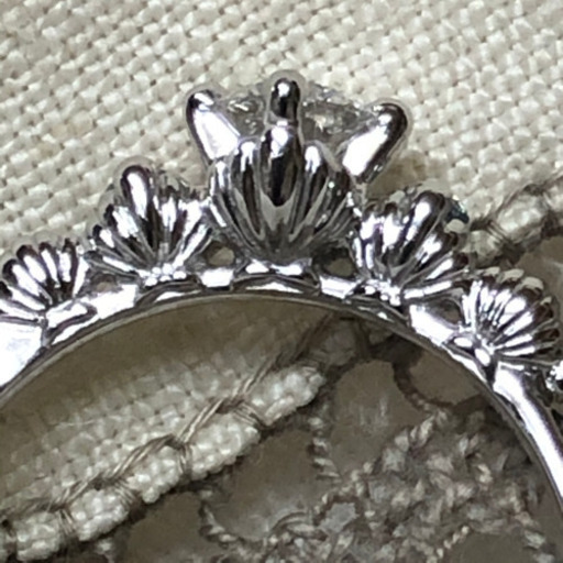 ディズニー　ケイウノ　pt950 ダイヤ0.258ct F vs1