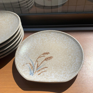 和皿　6枚 ススキ　1枚50円