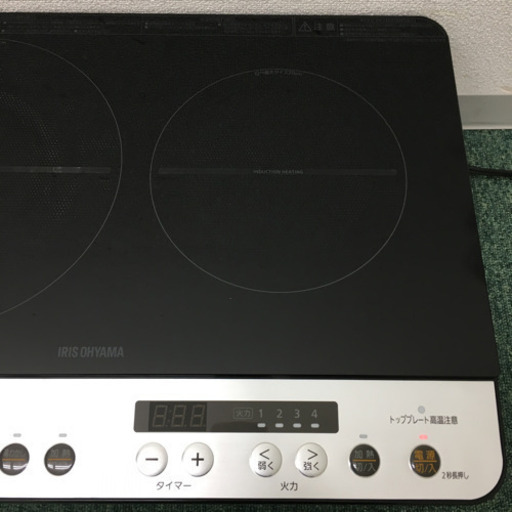 配達無料地域あり＊アイリスオーヤマ IHクッキングヒーター 2019年製＊