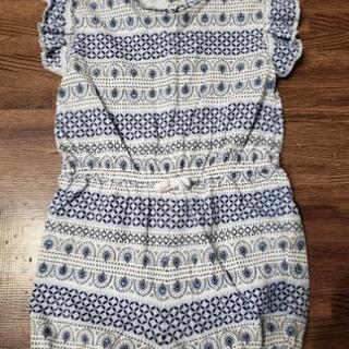 H&M♡幾何学模様ロンパース70サイズ