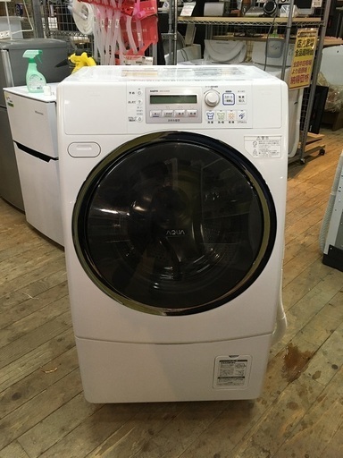 JH00471 ●SANYO ドラム式洗濯乾燥機 9/6kg 10年製● 現状渡し