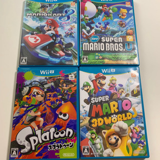 Wii Uソフト　4本セット