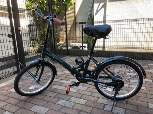 20インチ シマノ 6段変速 ミニベロ 折りたたみ自転車