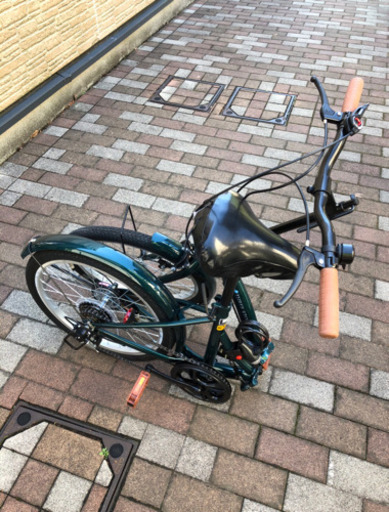 20インチ シマノ 6段変速 ミニベロ 折りたたみ自転車
