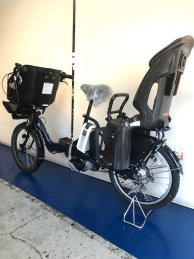 ブリヂストン　アンジェリーノ　20インチ 3人乗り　8.9ah 紺色　電動自転車　電動アシスト