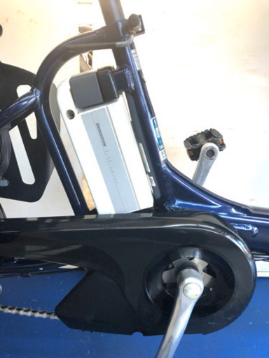 ブリヂストン　アンジェリーノ　20インチ 3人乗り　8.9ah 紺色　電動自転車　電動アシスト