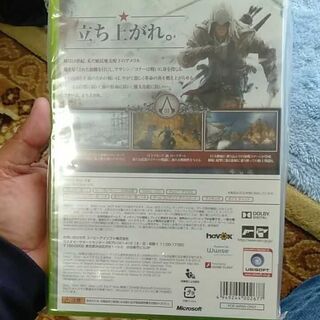 新品！xbox360 アサシンクリードⅢ 未開封の画像