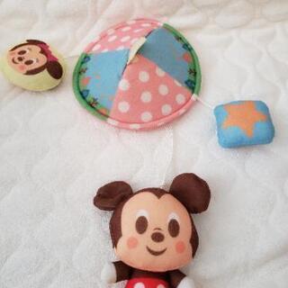 ディズニーキャラクターズ やわらかガラガラメリーデラックス プラスの画像