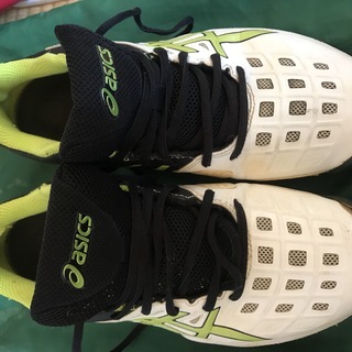 値下げしました！　テニスシューズ　asics メンズ　２４・５㎝...