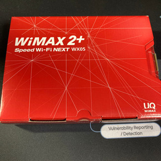 WiMAX2+  Speed Wi-Fi NEXT WX05の画像