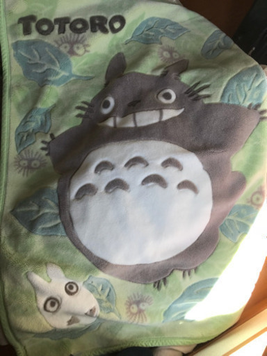 となりのトトロ 毛布 100cm×140cm 中古 美品