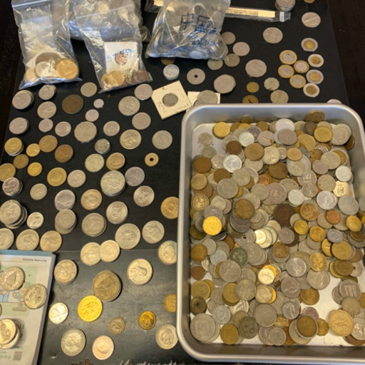 古銭　メダル　外貨　５キロ　まとめ売り