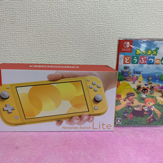 値下げしました【新品】あつまれどうぶつの森 と Nintendo Switch Lite