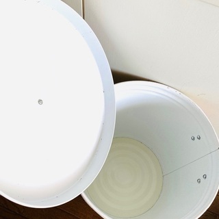 収納ケース　スチール缶　花柄　おしゃれ　おもちゃ箱　小物入れの画像