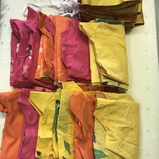 単品販売致します。パッピタイプのゆかた（8枚）、専用帯　（7枚）の画像