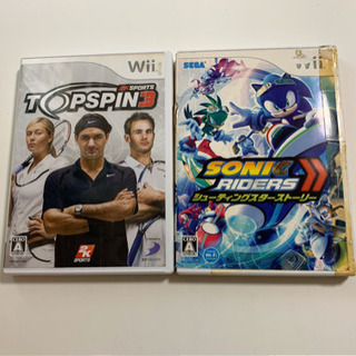 Wiiソフト　TOPSPIN3 ソニック　シューティングスタース...