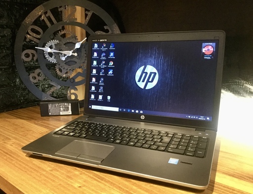 売約済み。ご覧頂きありがとうございました。　Ⅱ　一宮でWindows10搭載機！2014年製 人気のHP 15.6インチ モバイルPC 省電力モデル 第４世代core i5 ヒューレット・パッカード 堅牢 快適 おしゃれなマッドブラックボディ】一宮市のパソコン屋 Mr.Carnival（ミスカニ）です！パソコン修理・中古パソコンの販売、iPhone&iPad修理店【クレカ&PayPay&メルペイ使えます！】受け渡しは店舗にて(^^)/【HP ProBook ノートパソコン RAM4GB/HDD320GB】