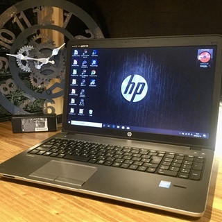 売約済み。ご覧頂きありがとうございました。　Ⅱ　一宮でWindows10搭載機！2014年製 人気のHP 15.6インチ モバイルPC 省電力モデル 第４世代core i5 ヒューレット・パッカード 堅牢 快適 おしゃれなマッドブラックボディ】一宮市のパソコン屋 Mr.Carnival（ミスカニ）です！パソコン修理・中古パソコンの販売、iPhone&iPad修理店【クレカ&PayPay&メルペイ使えます！】受け渡しは店舗にて(^^)/【HP ProBook ノートパソコン RAM4GB/HDD320GB】