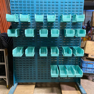 ダイフク　フレックスパネルシステム　パーツラック　スタンド　部品　道具