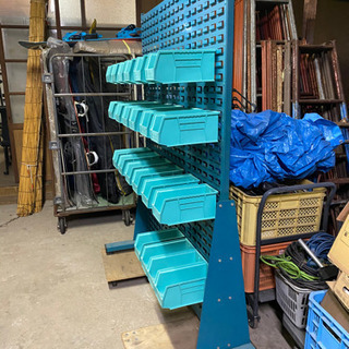 ダイフク　フレックスパネルシステム　パーツラック　スタンド　部品　道具の画像