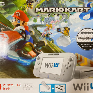 【値下げ】Wii U 本体　マリオカート8×大乱闘スマッシュブラザーズ  セットの画像