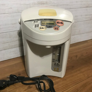 電気ポット　象印　CV -AX22  中古の画像