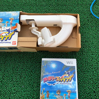 Wiiソフト　ファミリーフィッシング　さおコン付の画像