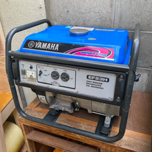 【引取可 美品】絶好調！整備済 発電機 20A EF23H 100V 50Hz