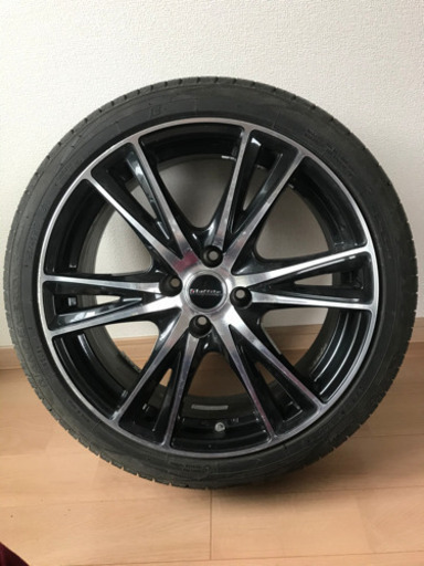 HOT STUFF ラフィット SK-6 17インチ 7J+45 s13等SR20系用オイルクーラーセット　ブルー　新品未使用　ps14 s15 激安