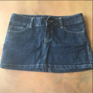 XS ミニスカート　ホットパンツ　ショートパンツ　デニムスカートの画像