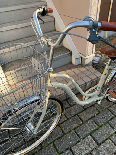新品未使用☆オシャレな子供のせ自転車