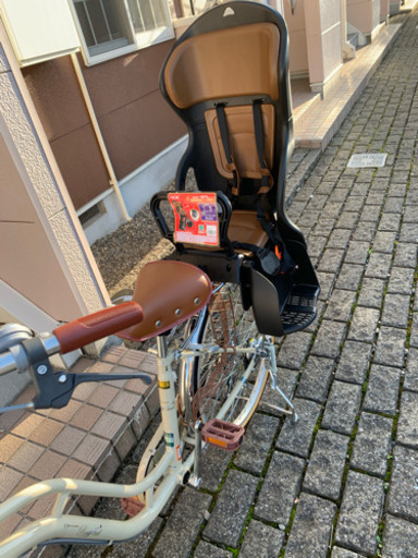 新品未使用☆オシャレな子供のせ自転車