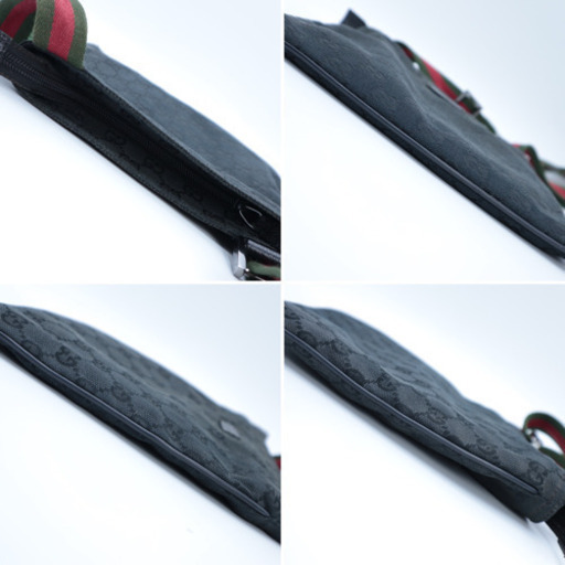 《GUCCI/GGキャンバス シェリーライン ミニショルダーバッグ 》Bランク