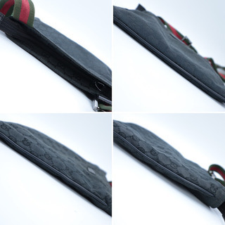 GUCCI/GGキャンバス シェリーライン ミニショルダーバッグ 》Bランク