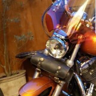 ハーレー　バイク用サイドバック２つの画像
