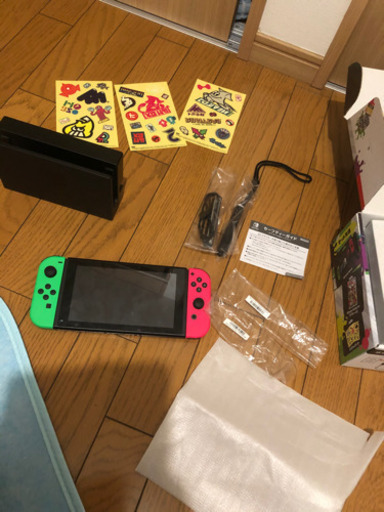 【美品】ニンテンドースイッチ本体スプラトゥーン2同梱版