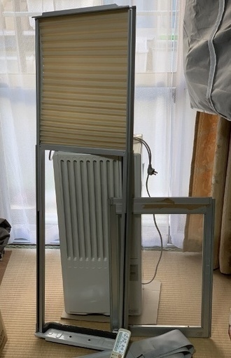 ハイアール　窓用ルームエアコン　エアコン枠付き