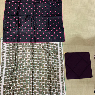大判スカーフ6枚&ふくさ1枚の画像