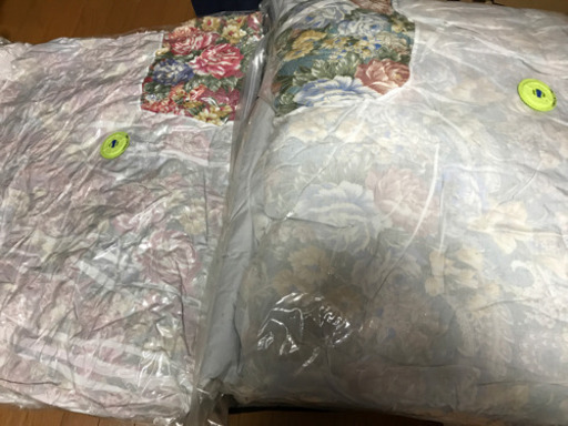 1度だけ使用 大人用 敷掛布団 2セット