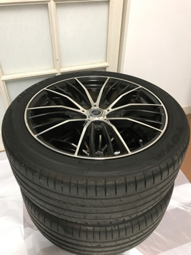 18インチ　ナット・盗難ナット付　ホイール　ドルフレン　6月29日取引可能